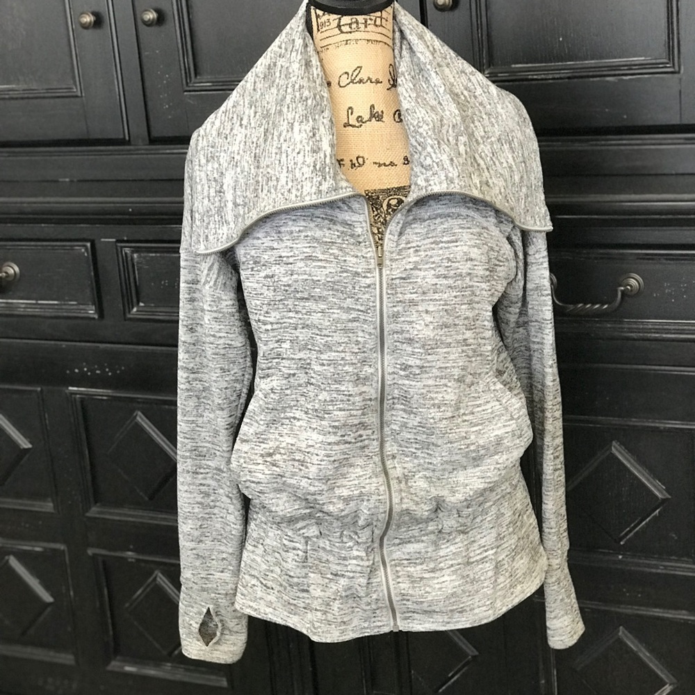 ATHLETA Kickback Sweatshirt Heather Gray M